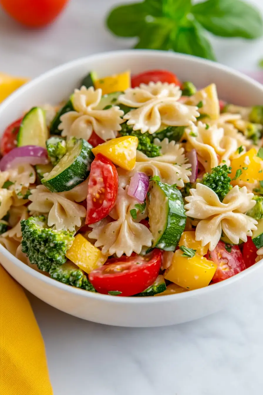 Quick Veggie Pasta Salad