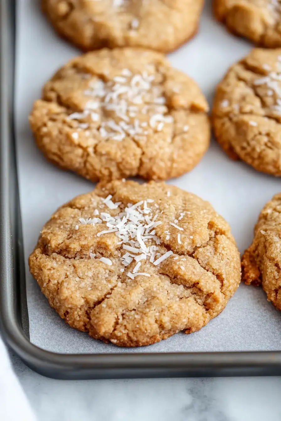 Crispy Coconut Cookies