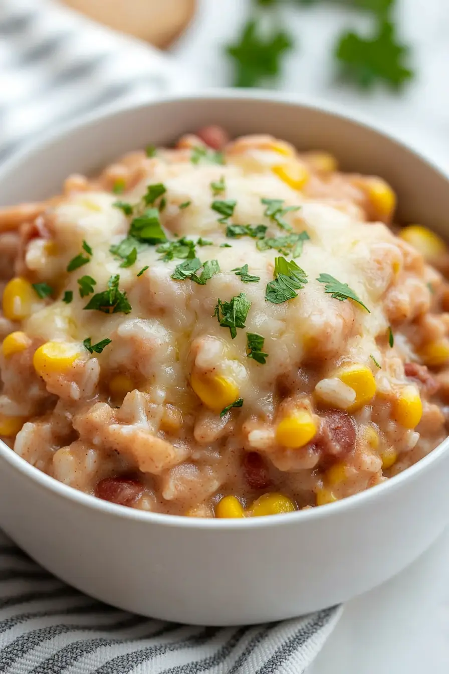 Easy Refried Beans and Rice