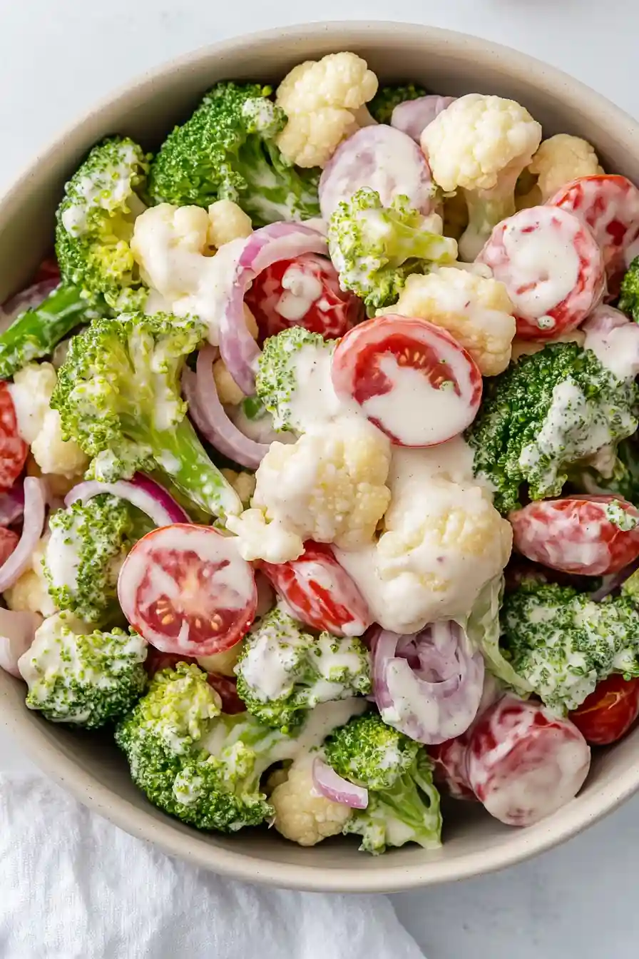 Easy Christmas Broccoli Salad Recipe