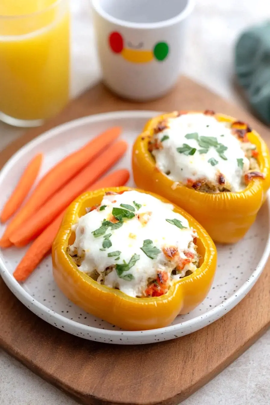 Colorful Stuffed Bell Peppers for Kids