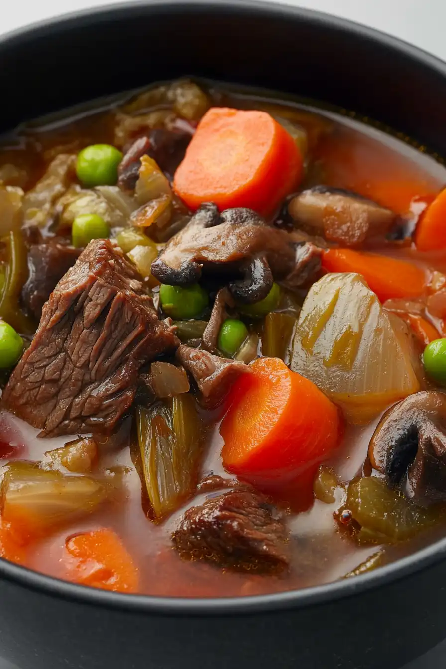 Delicious Roast Beef Vegetable Soup