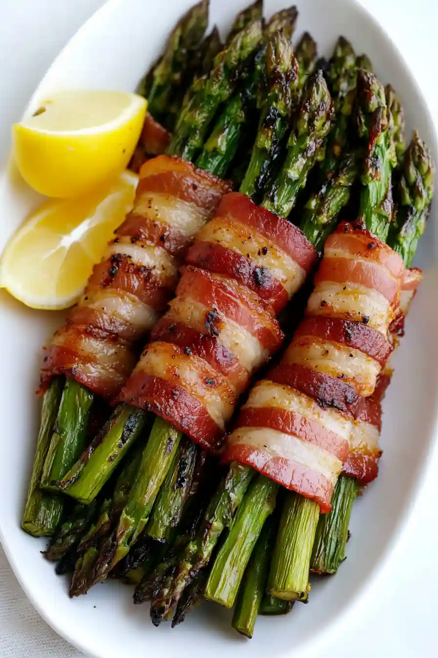 Best Grilled Bacon Wrapped Asparagus