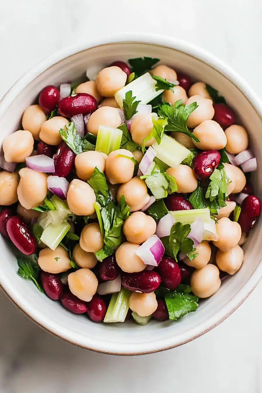 Refreshing Three Bean Salad