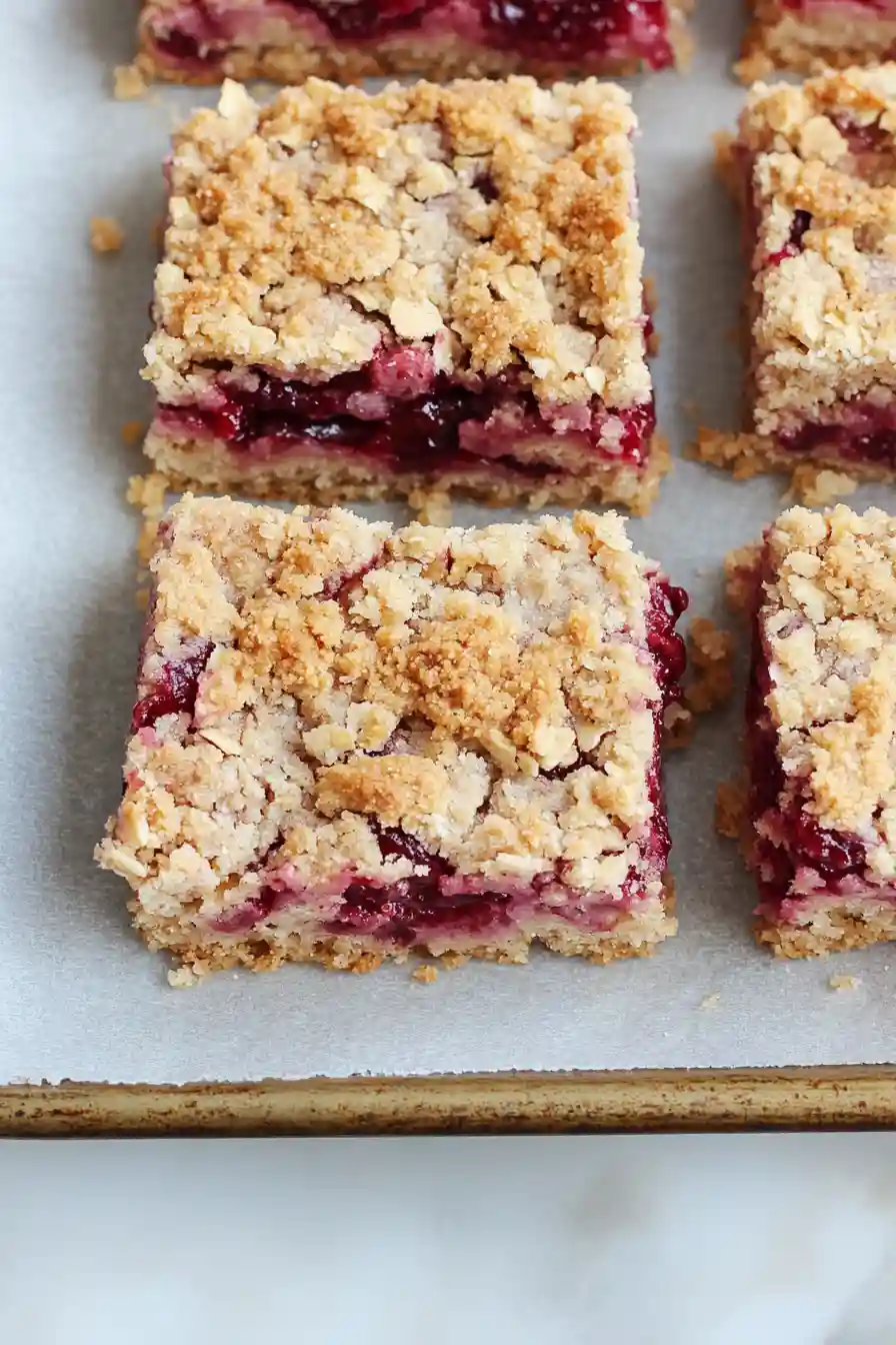 Easy Cherry Jam Bars