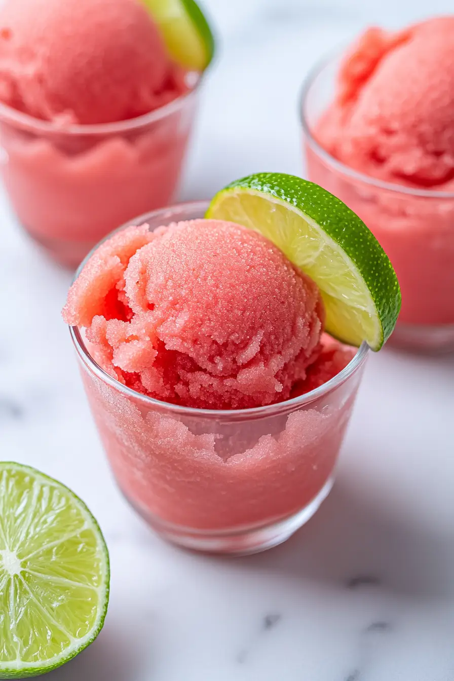 Easy 2-Ingredient Watermelon Sorbet