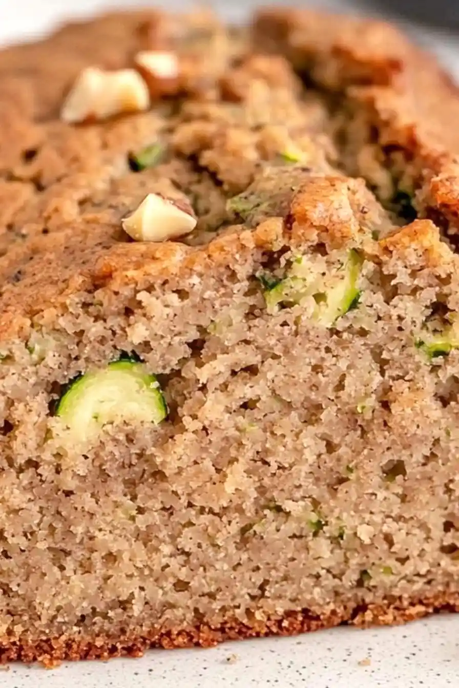 Moist Almond Flour Zucchini Banana Bread