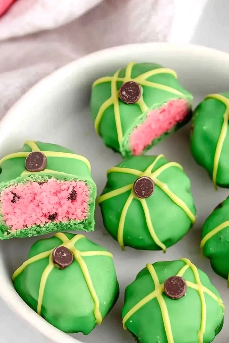Delicious Watermelon Cake Pops