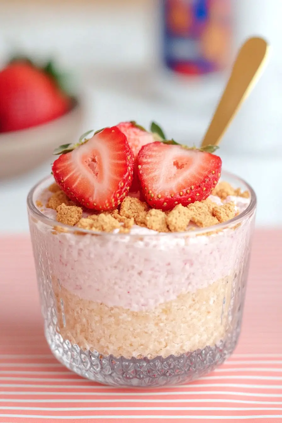 Layered Cottage Cheese and Greek Yogurt Parfait