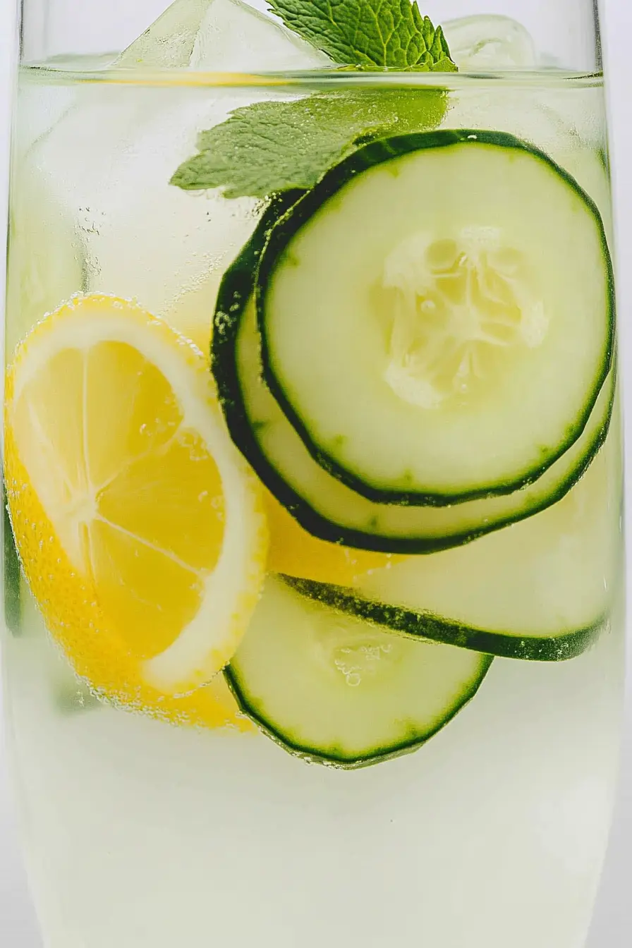 Detox Cucumber Lemon Water