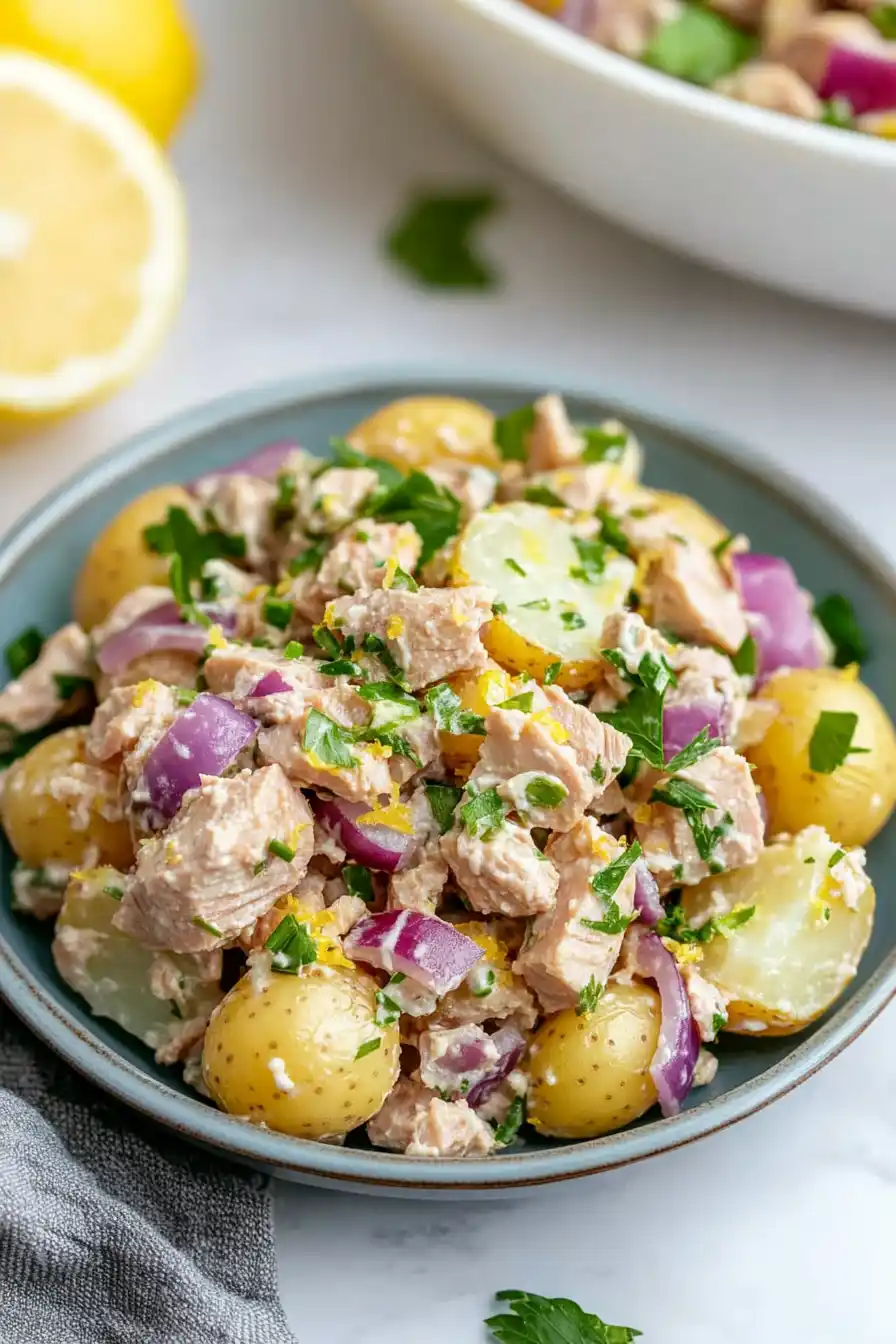 Quick Tuna Potato Salad Recipe