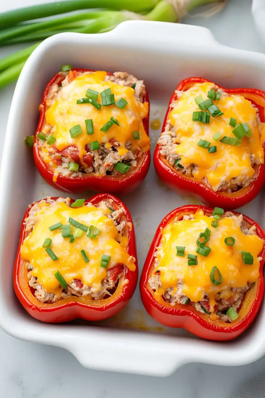 Best Tuna Stuffed Bell Peppers Recipe