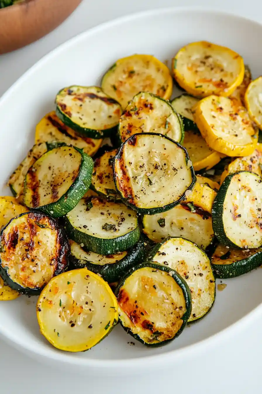 Delicious Grilled Yellow Squash and Zucchini