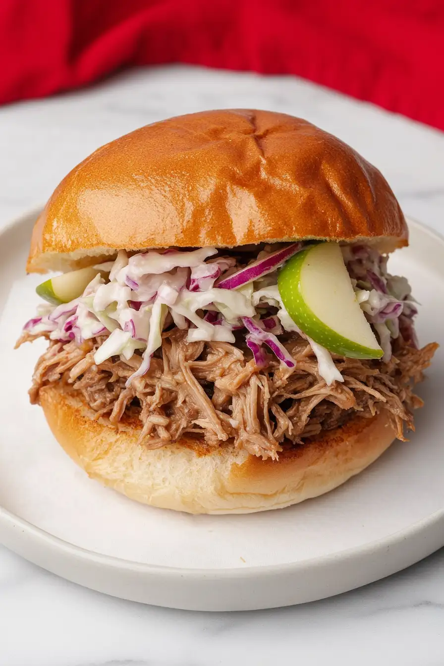 Best Applesauce Pulled Pork Sandwiches