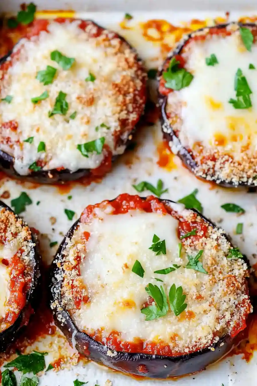 Best Keto Eggplant Parmesan