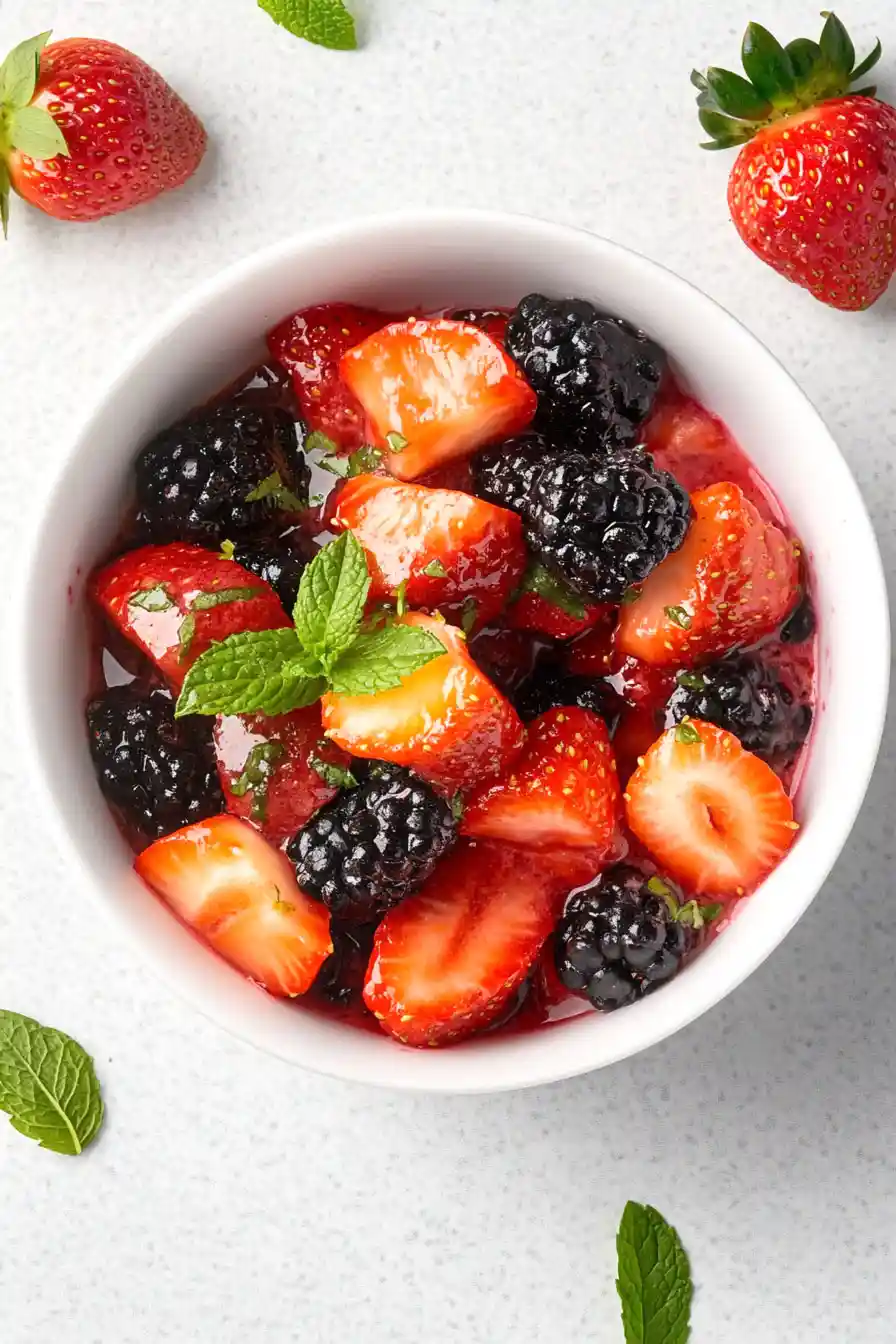 Summer Strawberry Fruit Salad