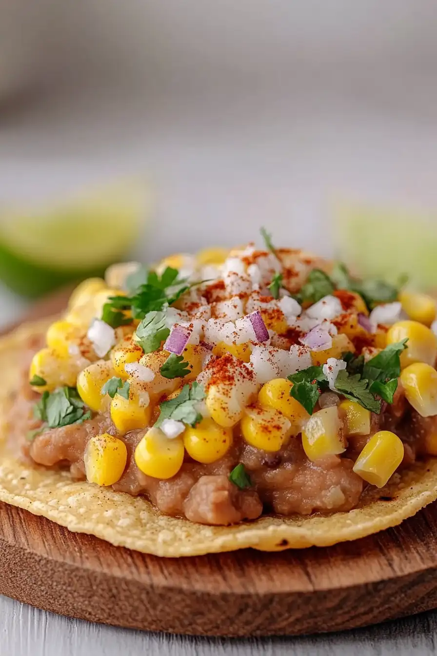 Flavorful Street Corn Tostadas