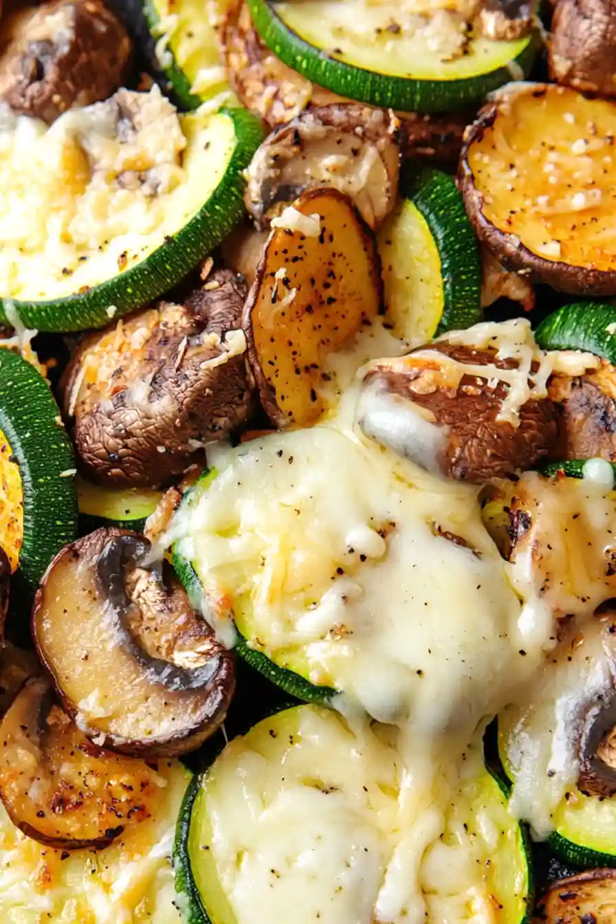 Flavorful Blackstone Zucchini and Mushrooms