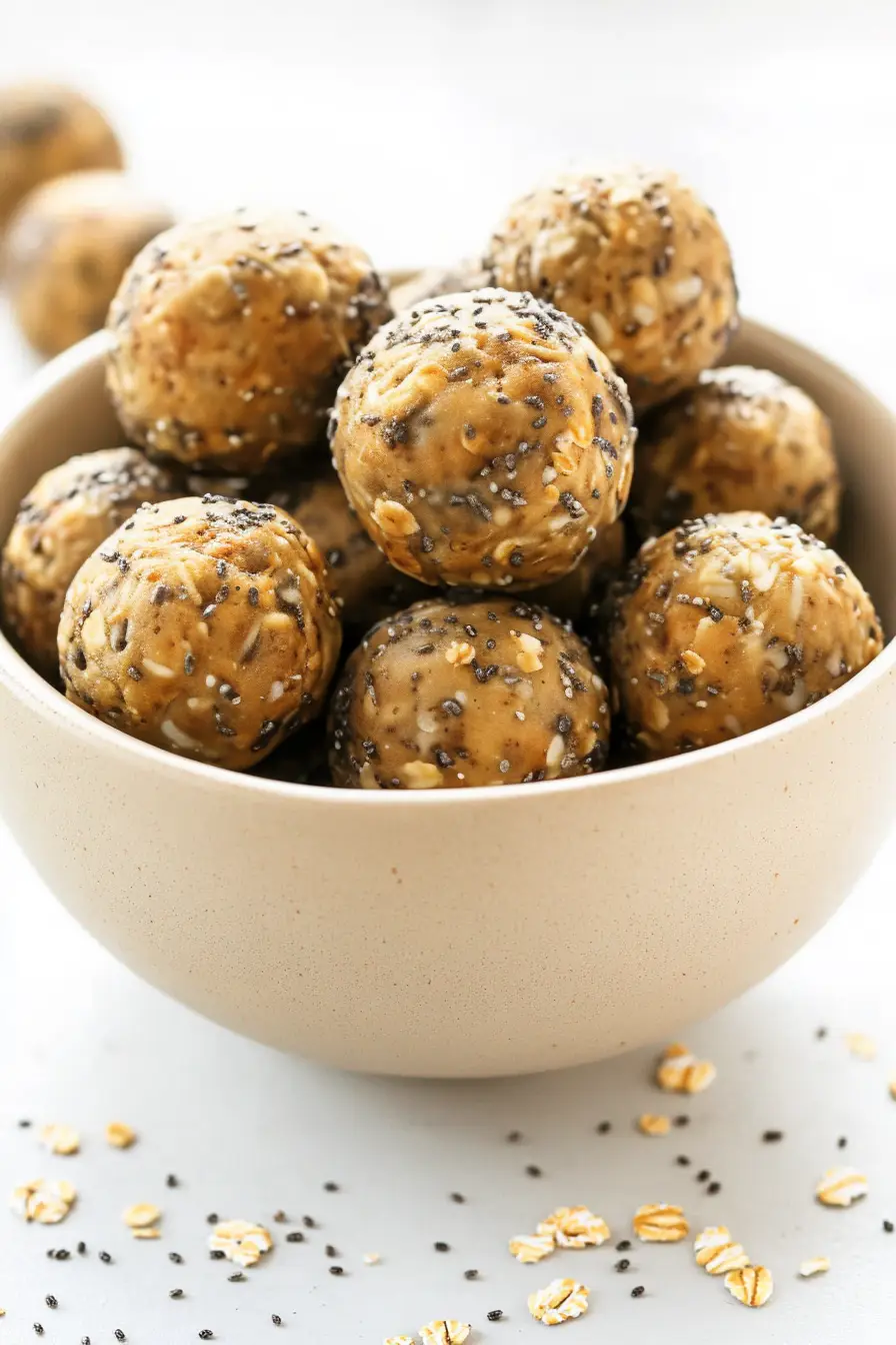Delicious Vanilla Protein Balls