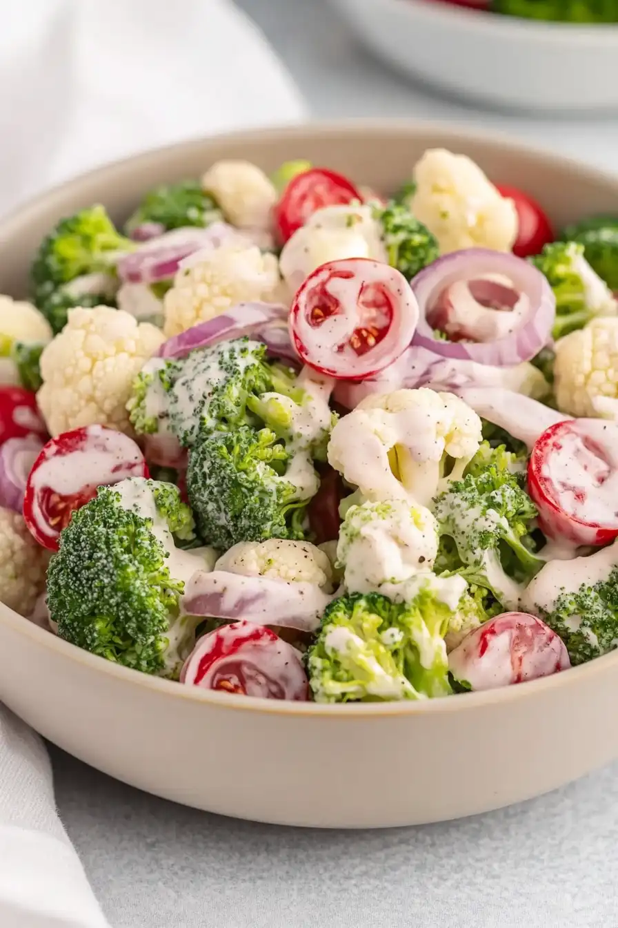 Easy Christmas Broccoli Salad Recipe