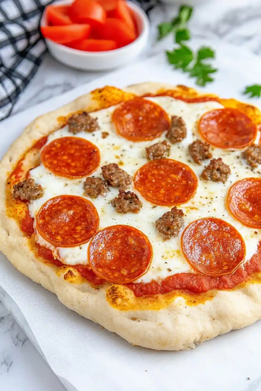 Creative Blackstone Naan Pizza