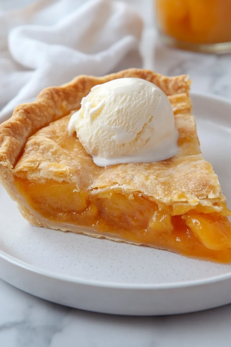 Moist Canned Apricot Pie