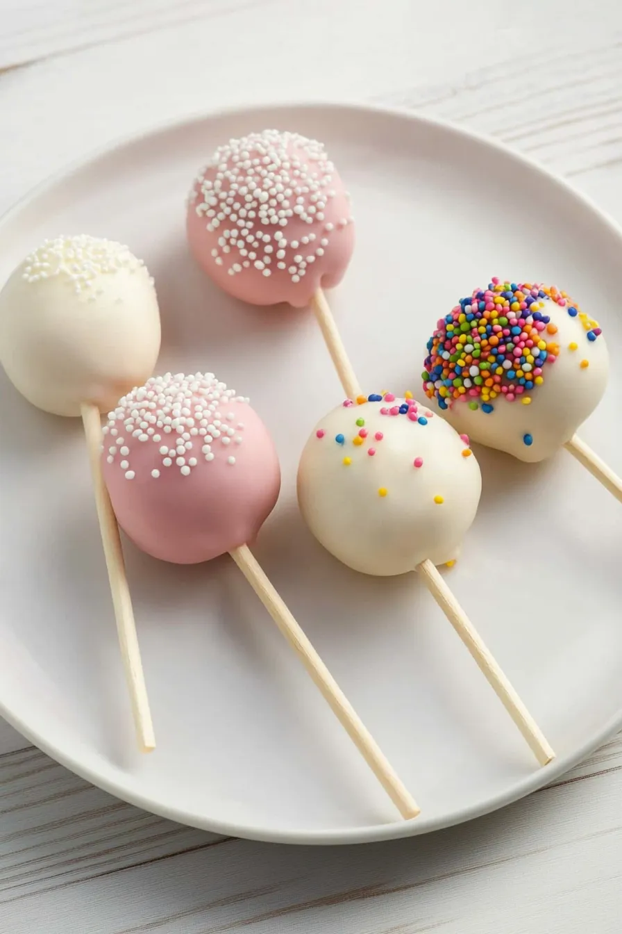 Fun Cake Popsicles