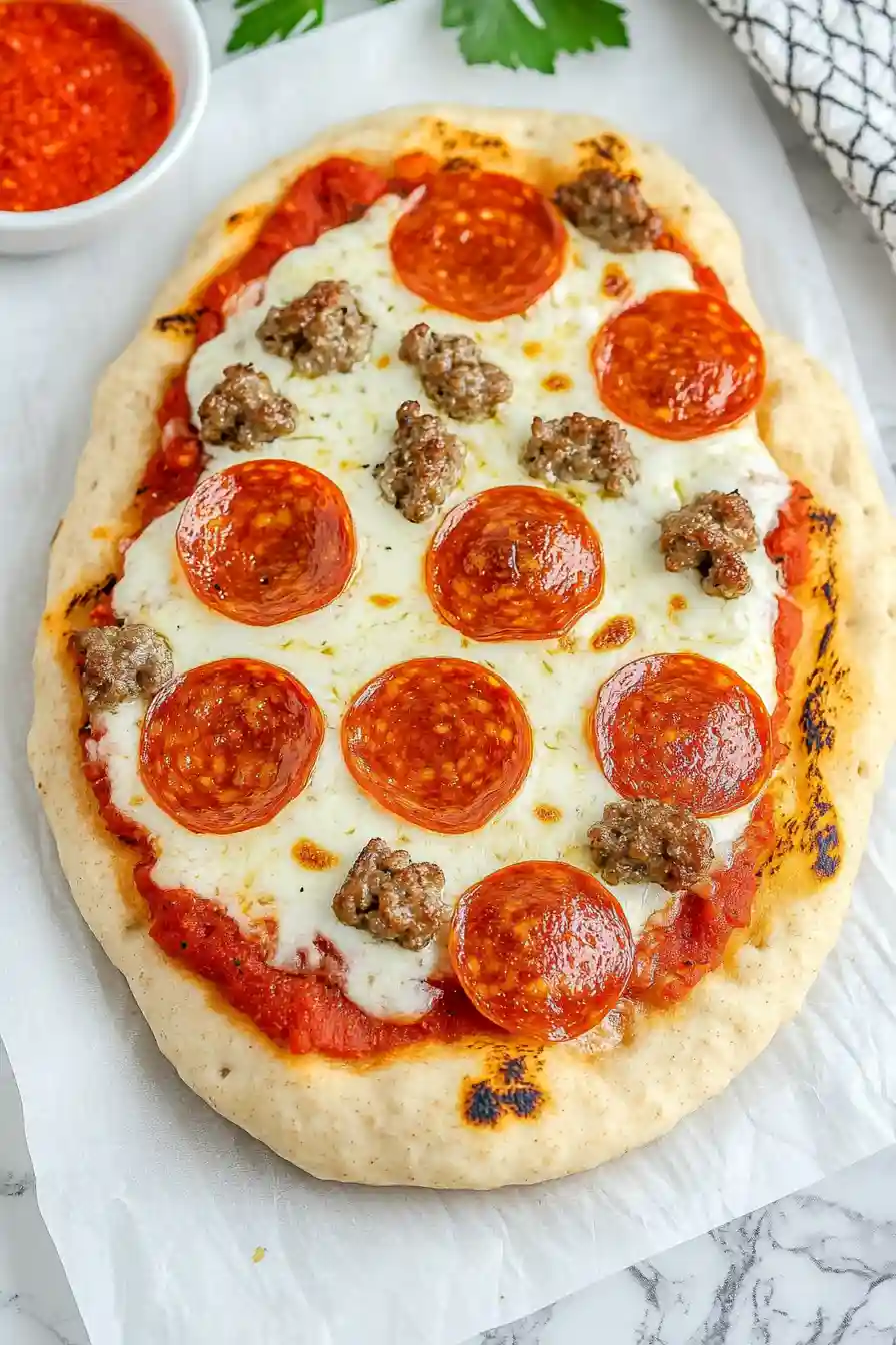 Creative Blackstone Naan Pizza