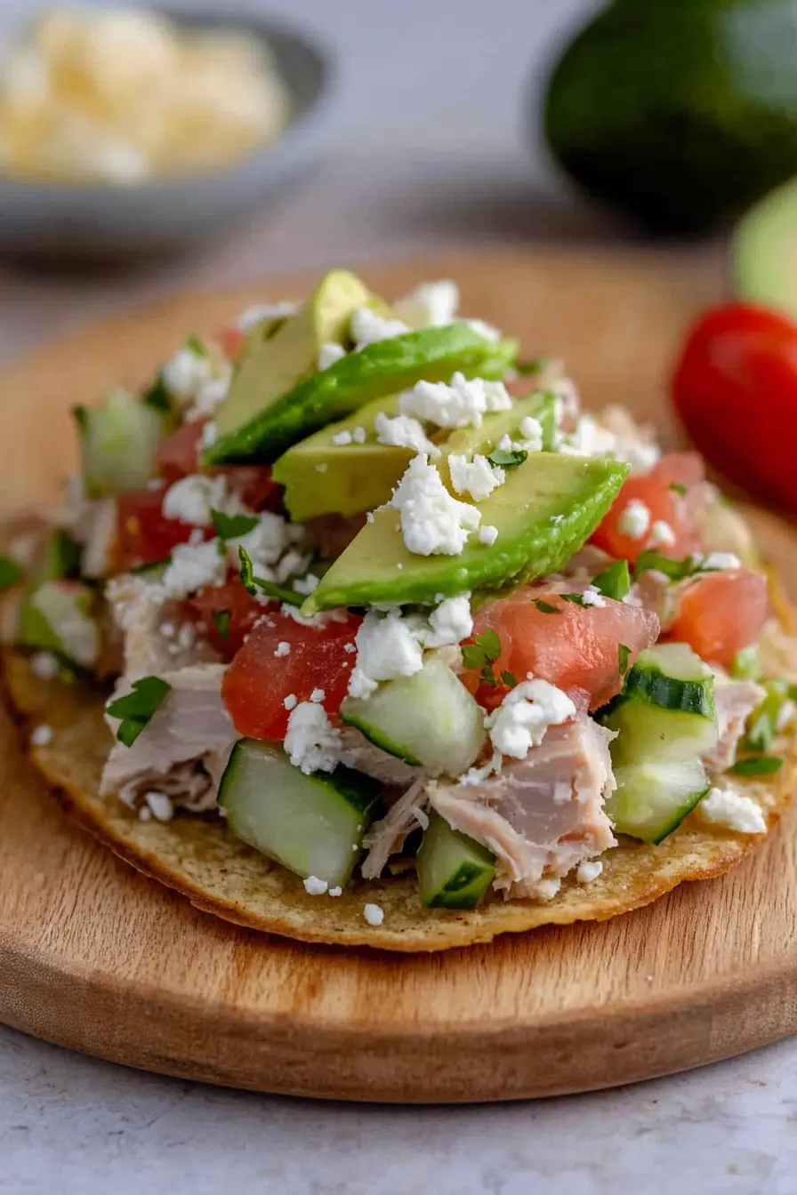 Quick & Easy Tostadas de Atún