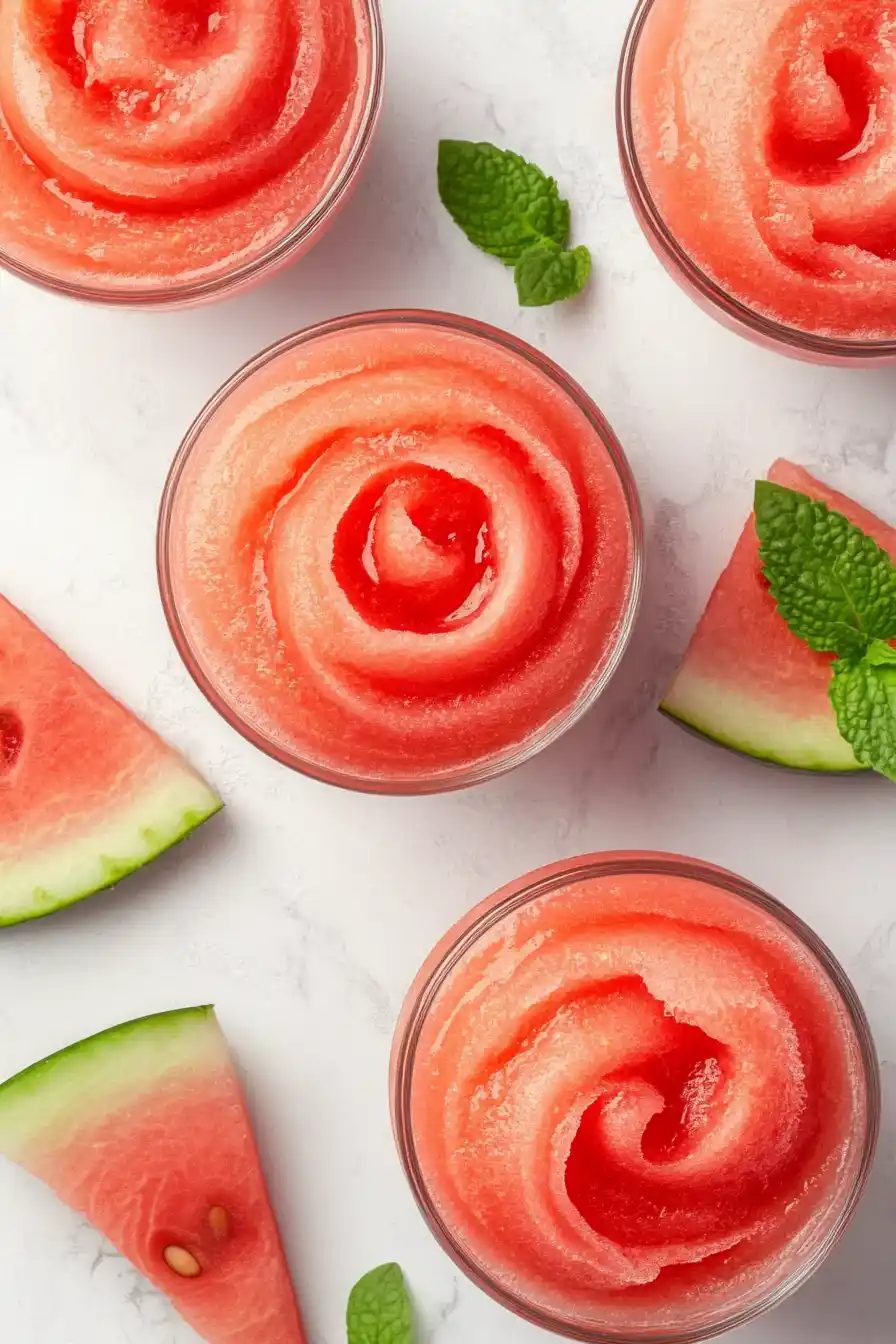 Delicious Watermelon Vodka Slushie
