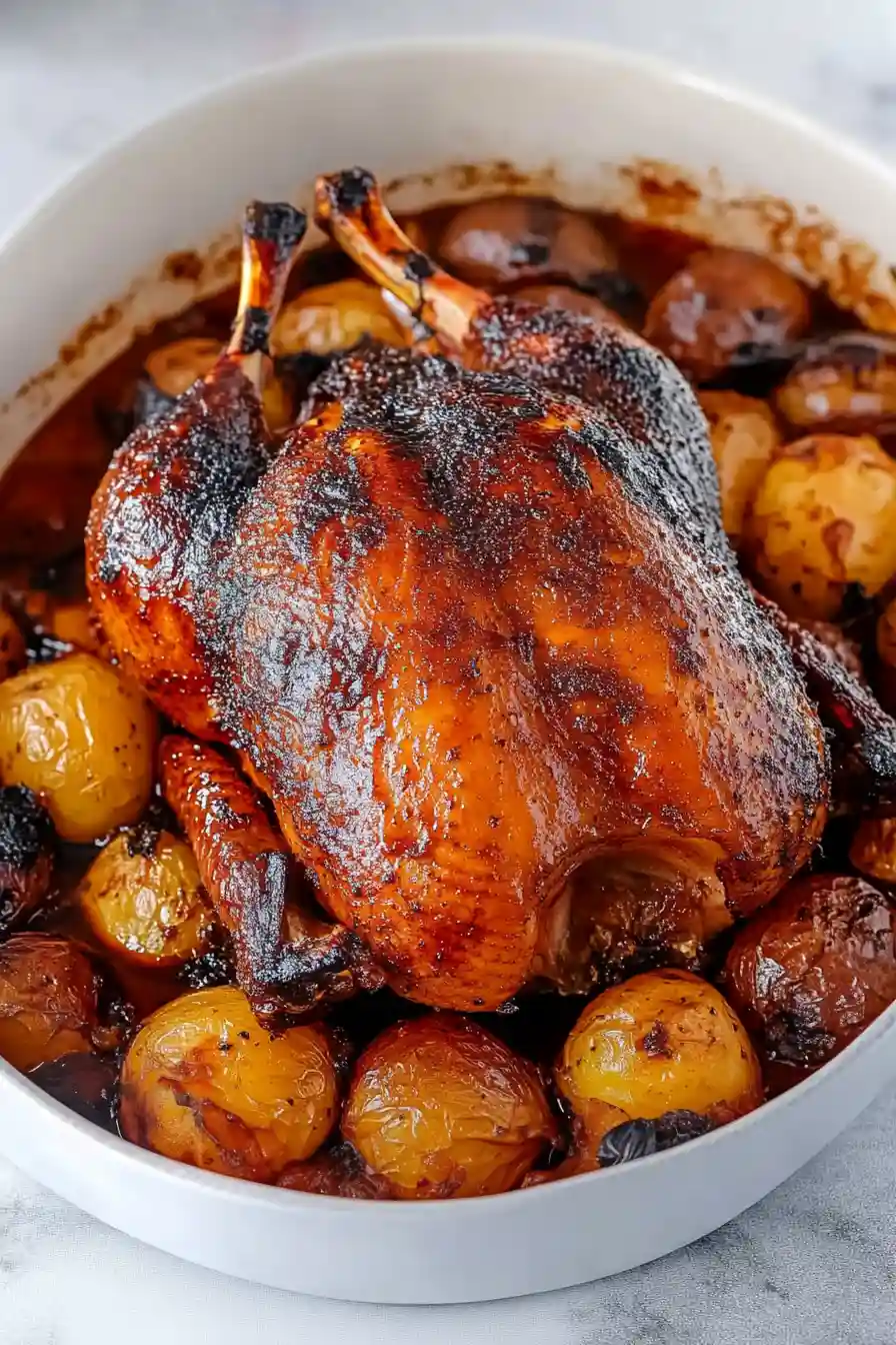 Crispy Roasted Duck and Potatoes