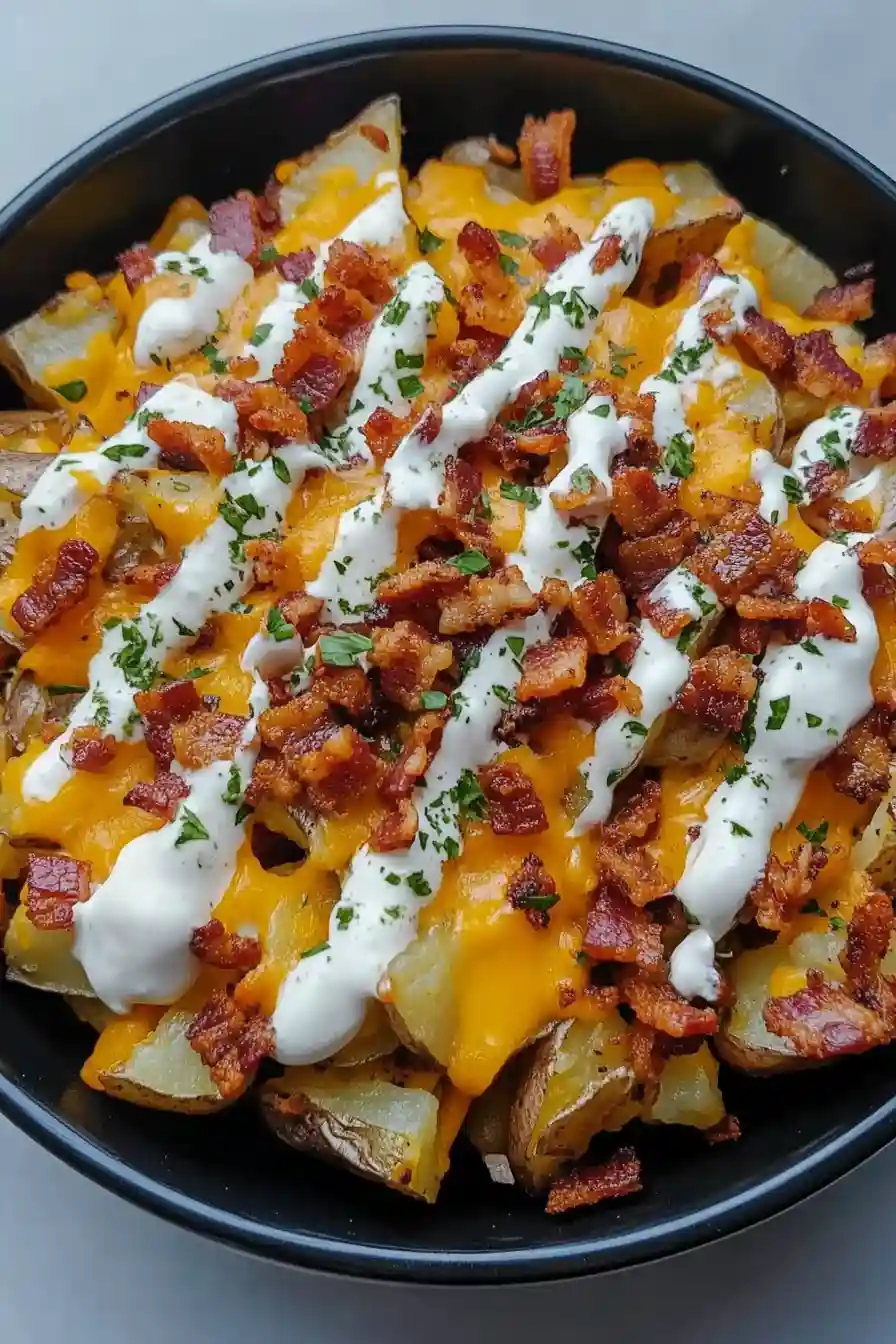 Best Blackstone Loaded Potatoes