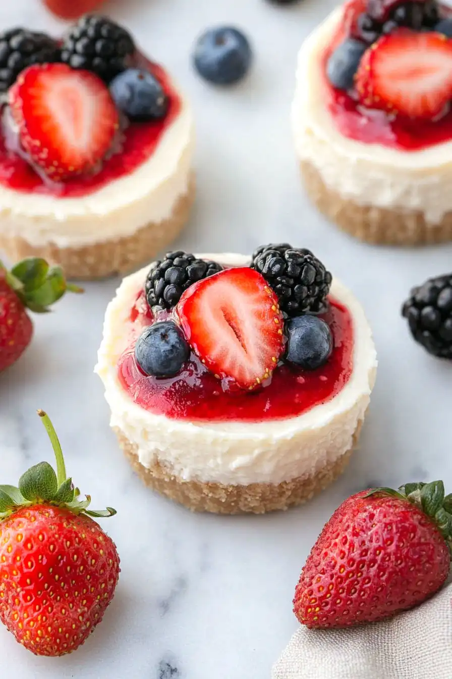 Easy No Bake Cheesecake Bites