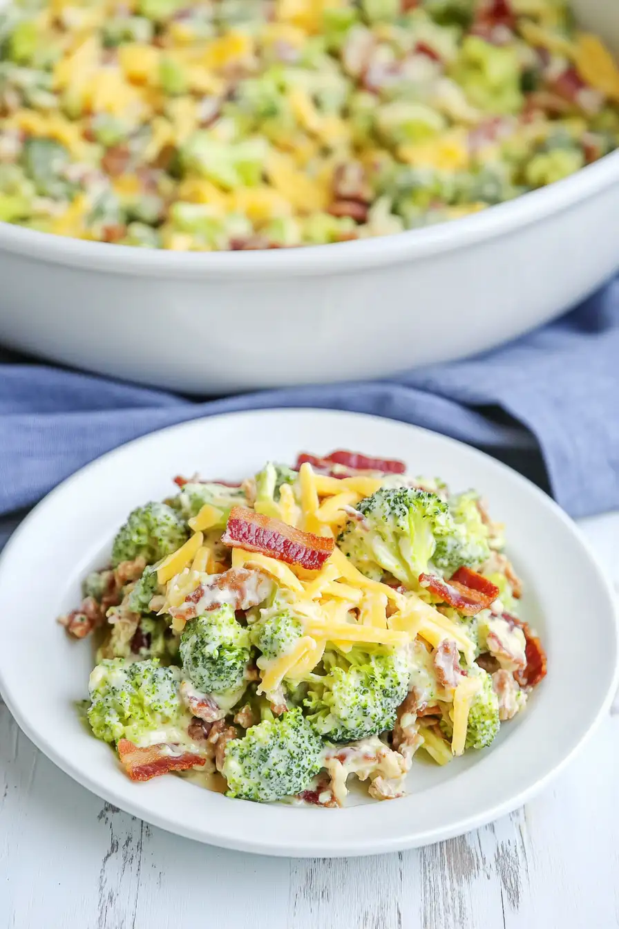 Quick Ruby Tuesday Broccoli Salad