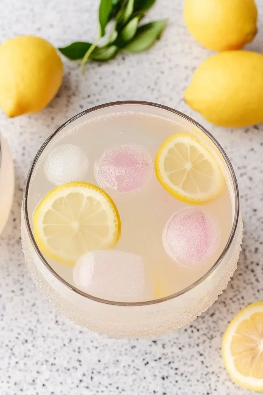 Refreshing Lemonade Vodka Punch