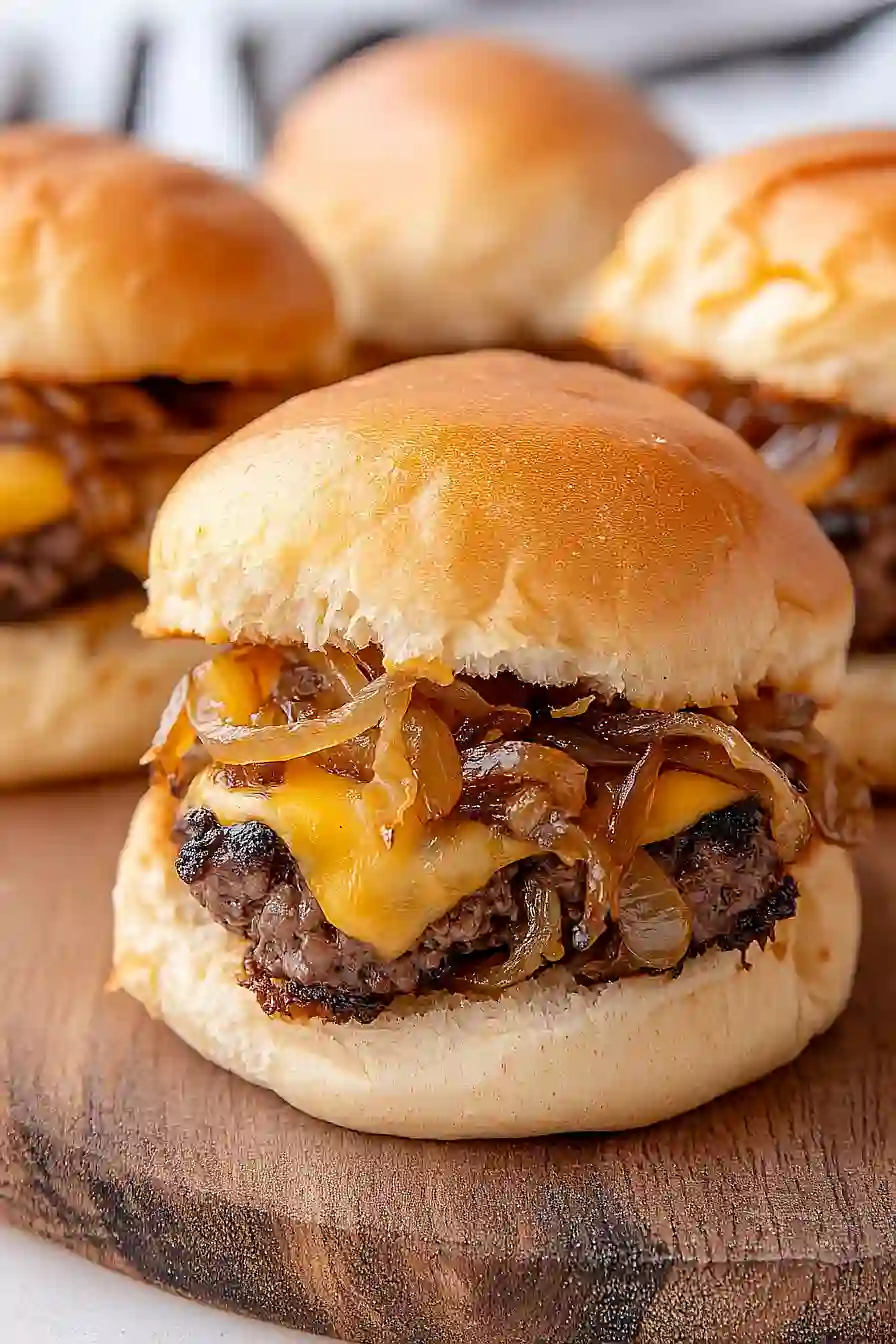 smash burger sliders