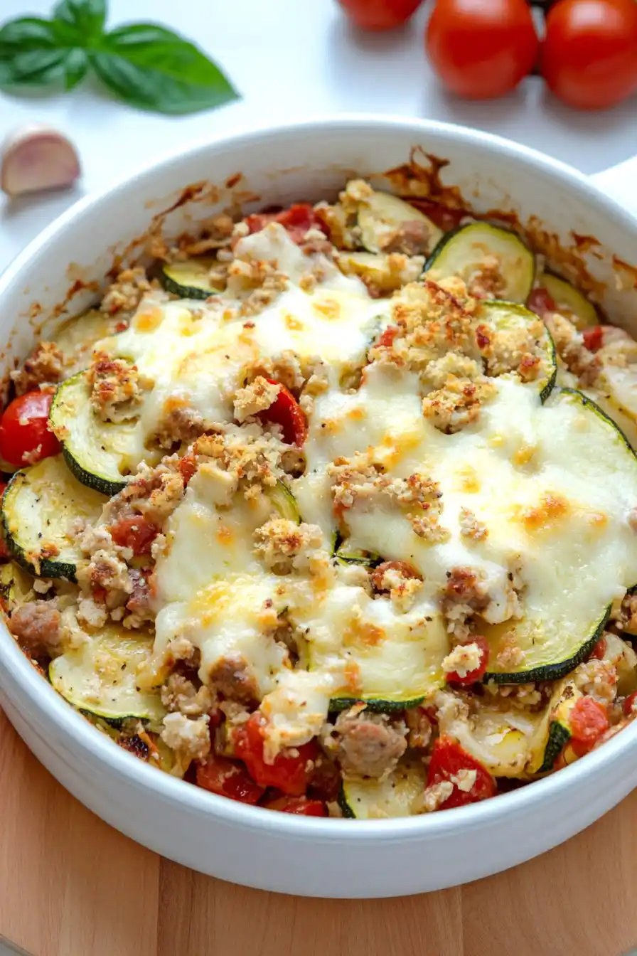 Fresh Italian Zucchini Casserole Recipe