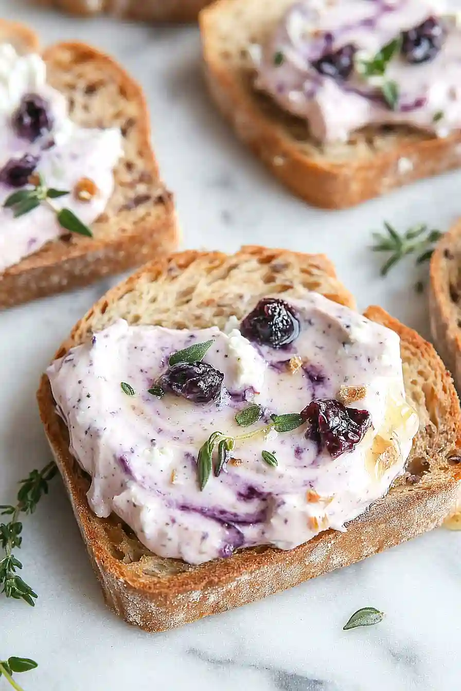 blueberry goat cheese