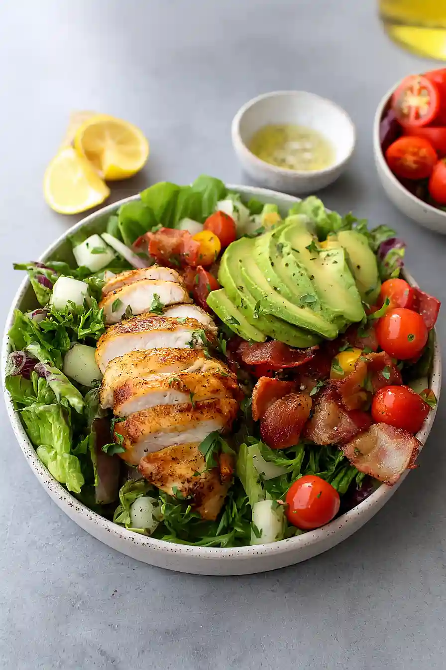 grilled chicken blt salad