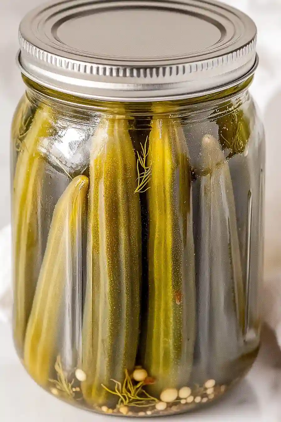 garlic dill pickled okra
