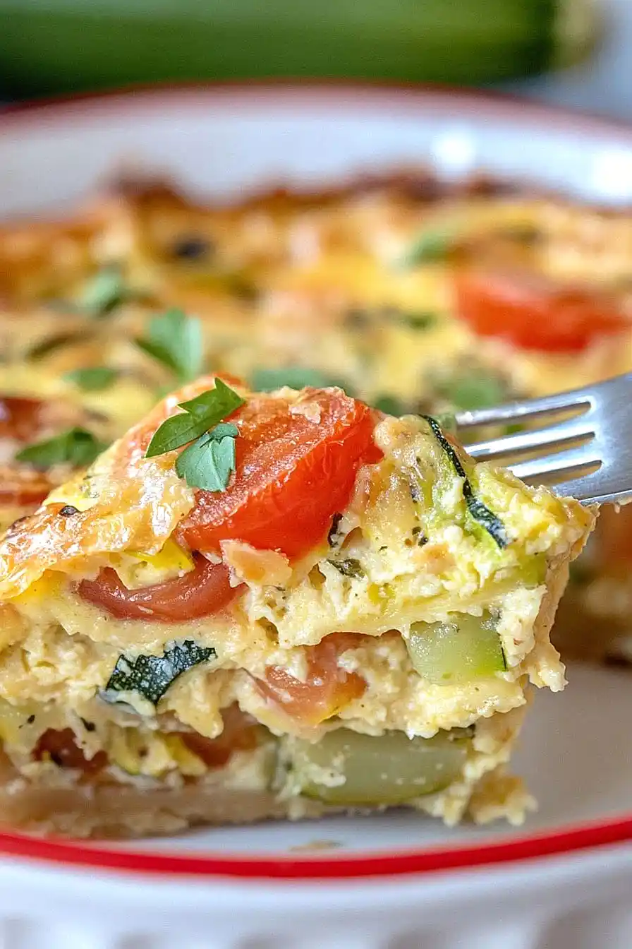 crustless zucchini quiche