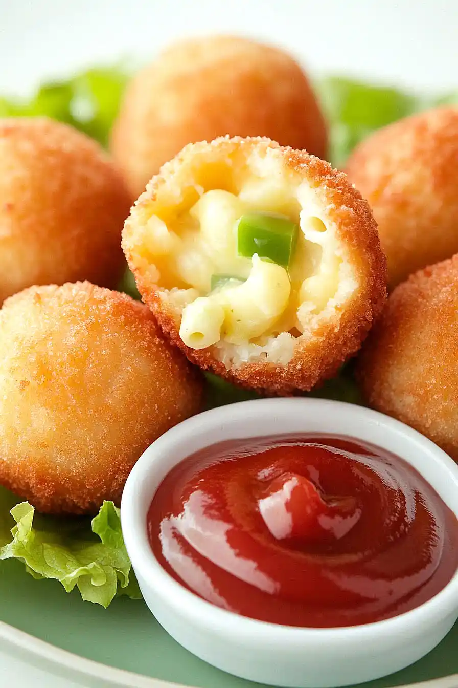 jalapeño mac and cheese balls