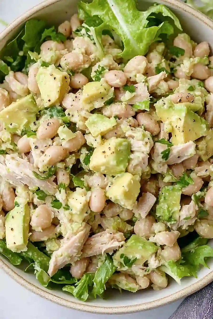 white bean and tuna salad