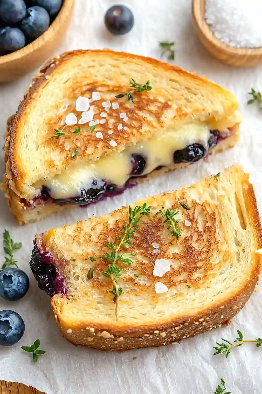 blueberry grilled cheese