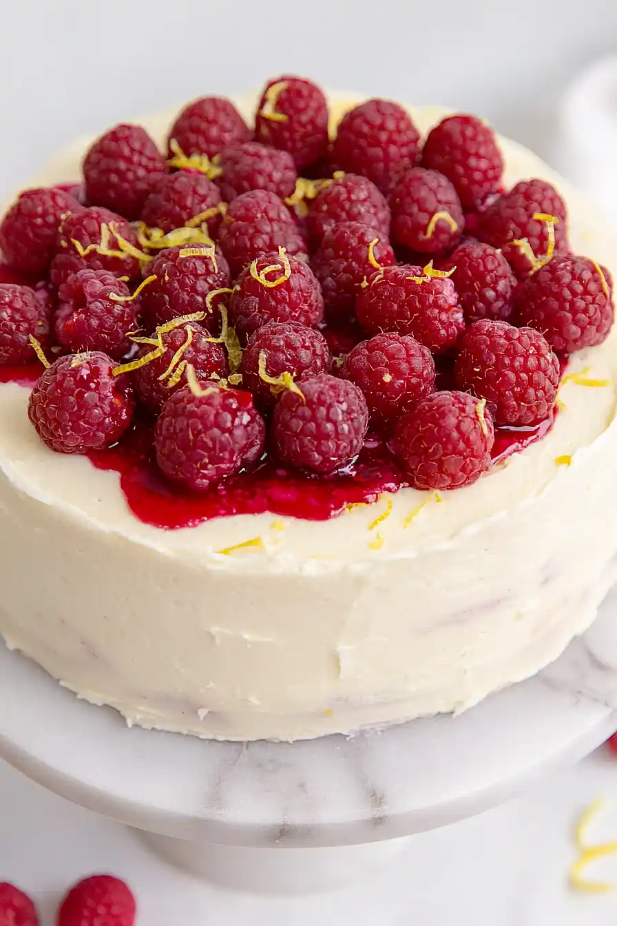 raspberry lemon cake