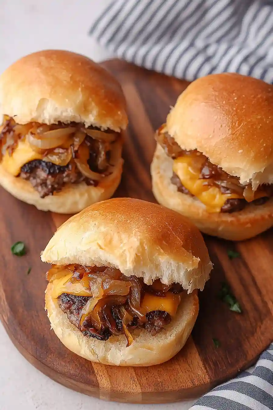 smash burger sliders