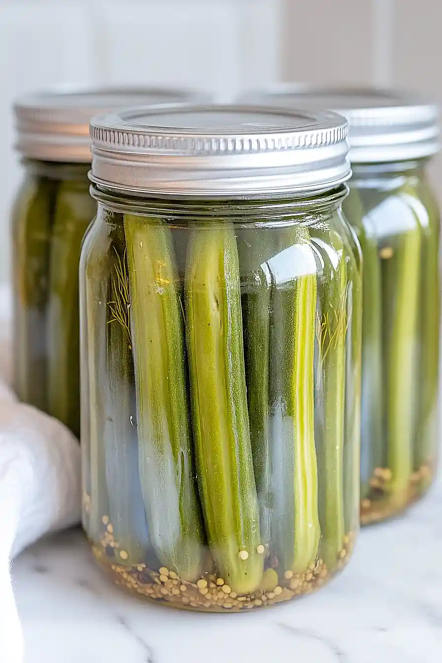 garlic dill pickled okra