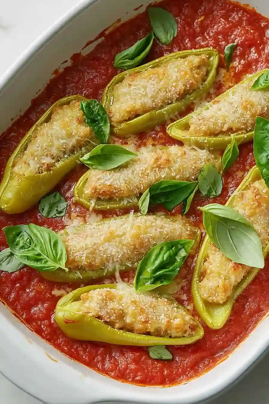 turkey stuffed banana peppers