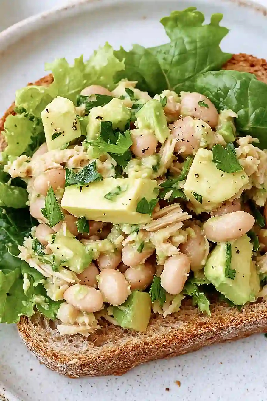 white bean and tuna salad