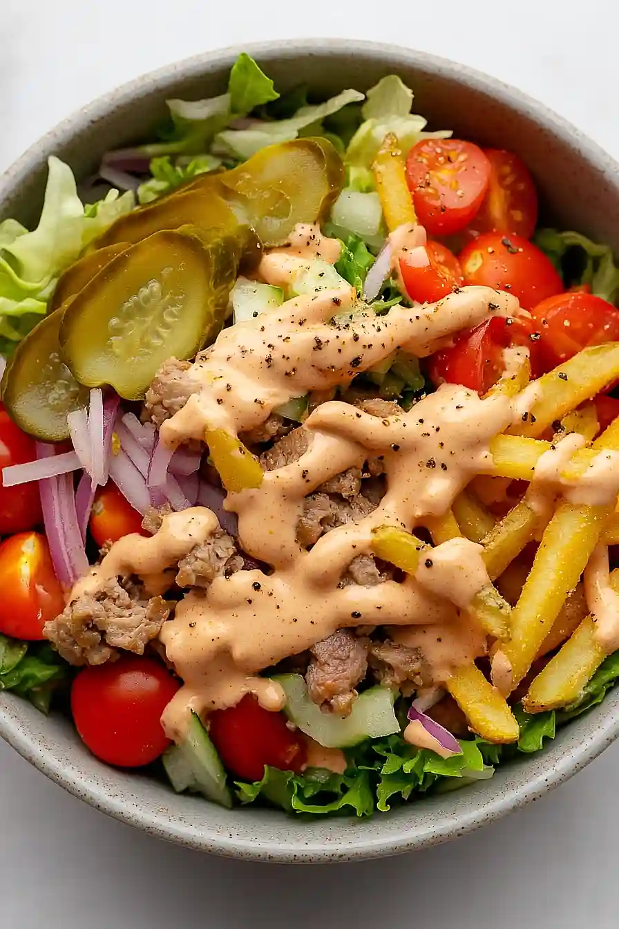 smash burger bowl